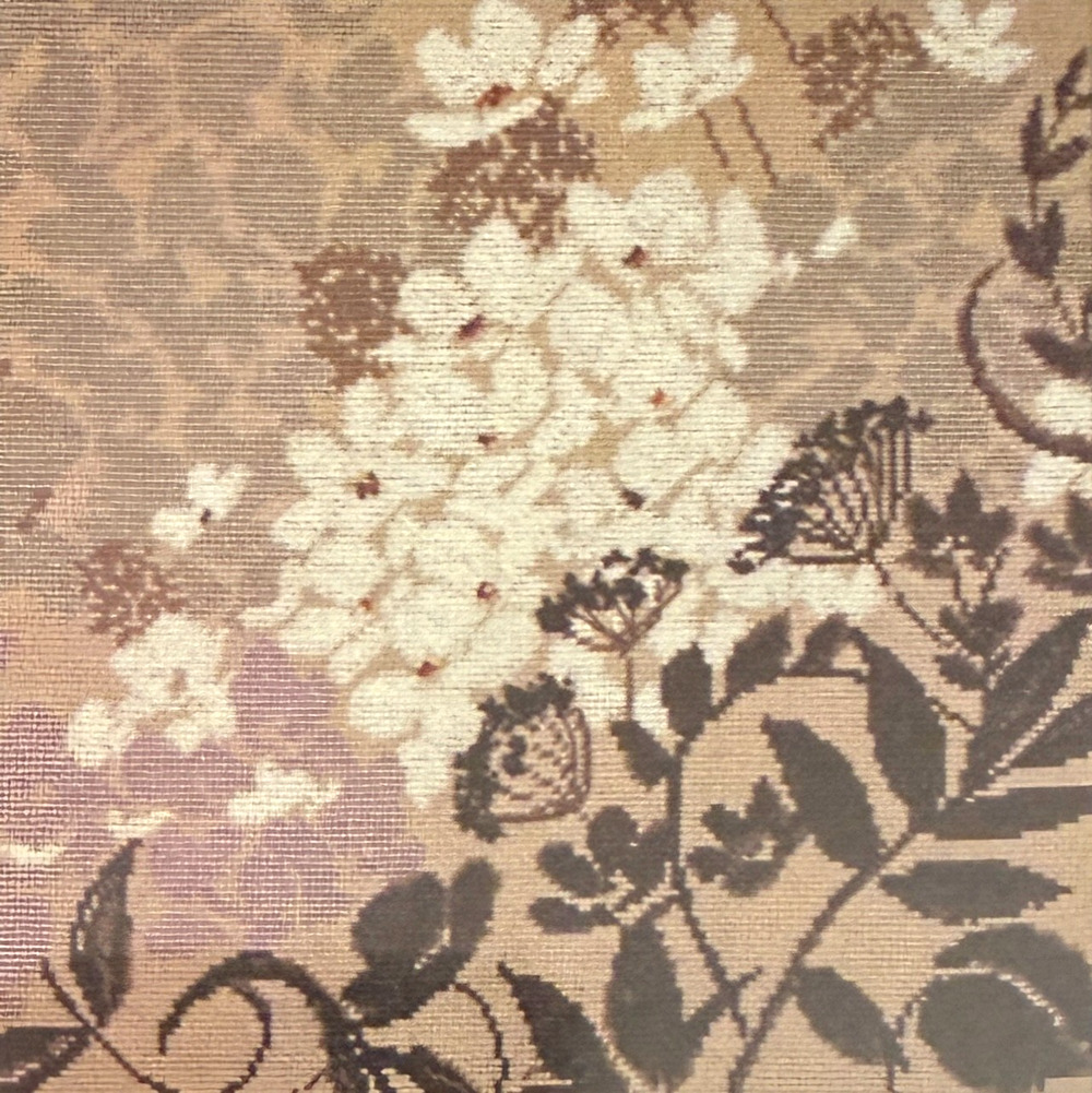 Maia Orient Counted Cross Stitch Kit 01060 Floral Embroidery Art 10" NIP Sealed